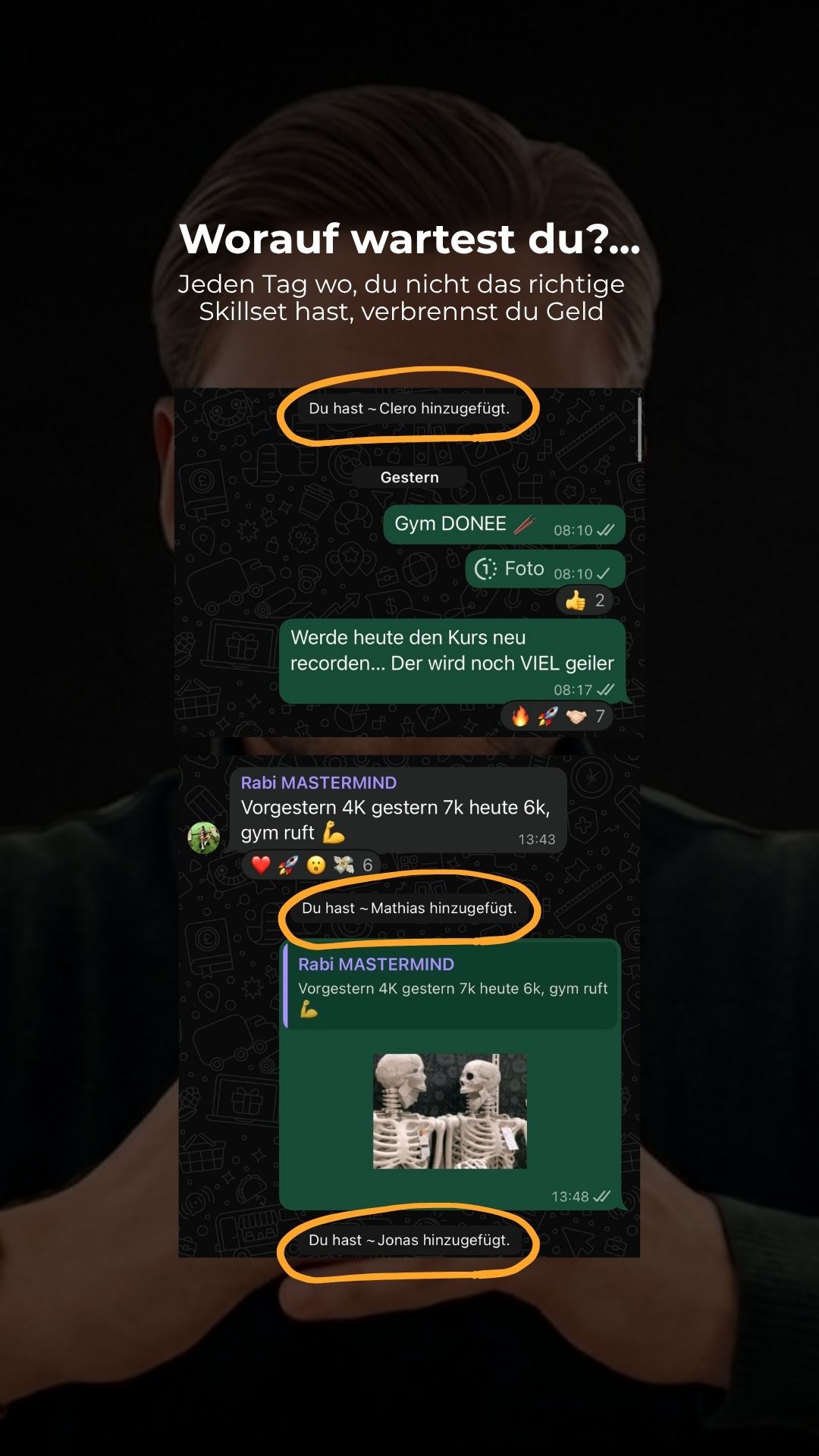 Worauf wartest du