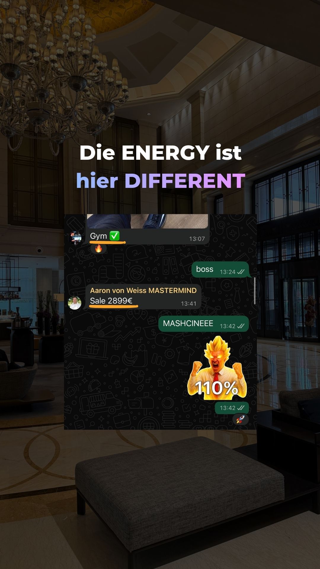 Die Energy ist hier different