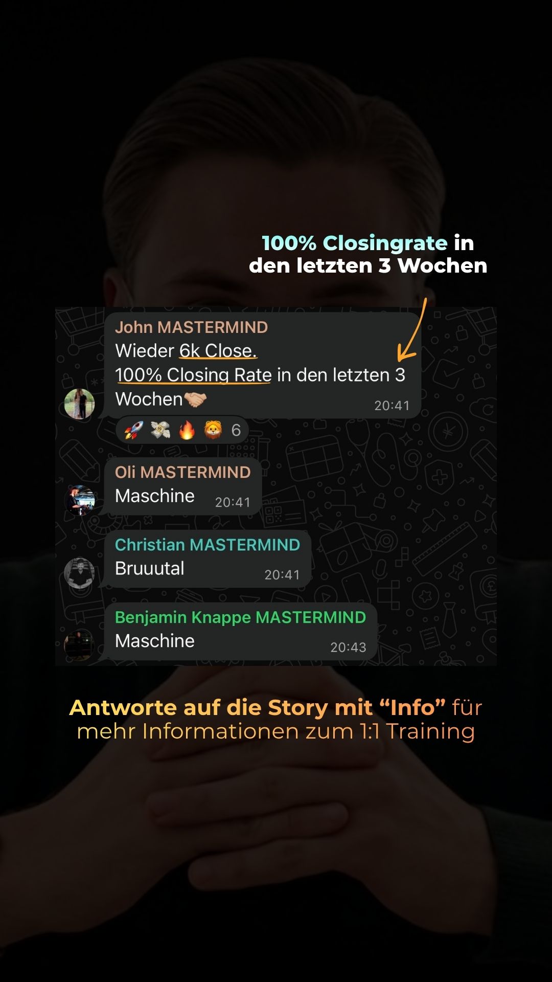 John 6k Close 100% Closingrate