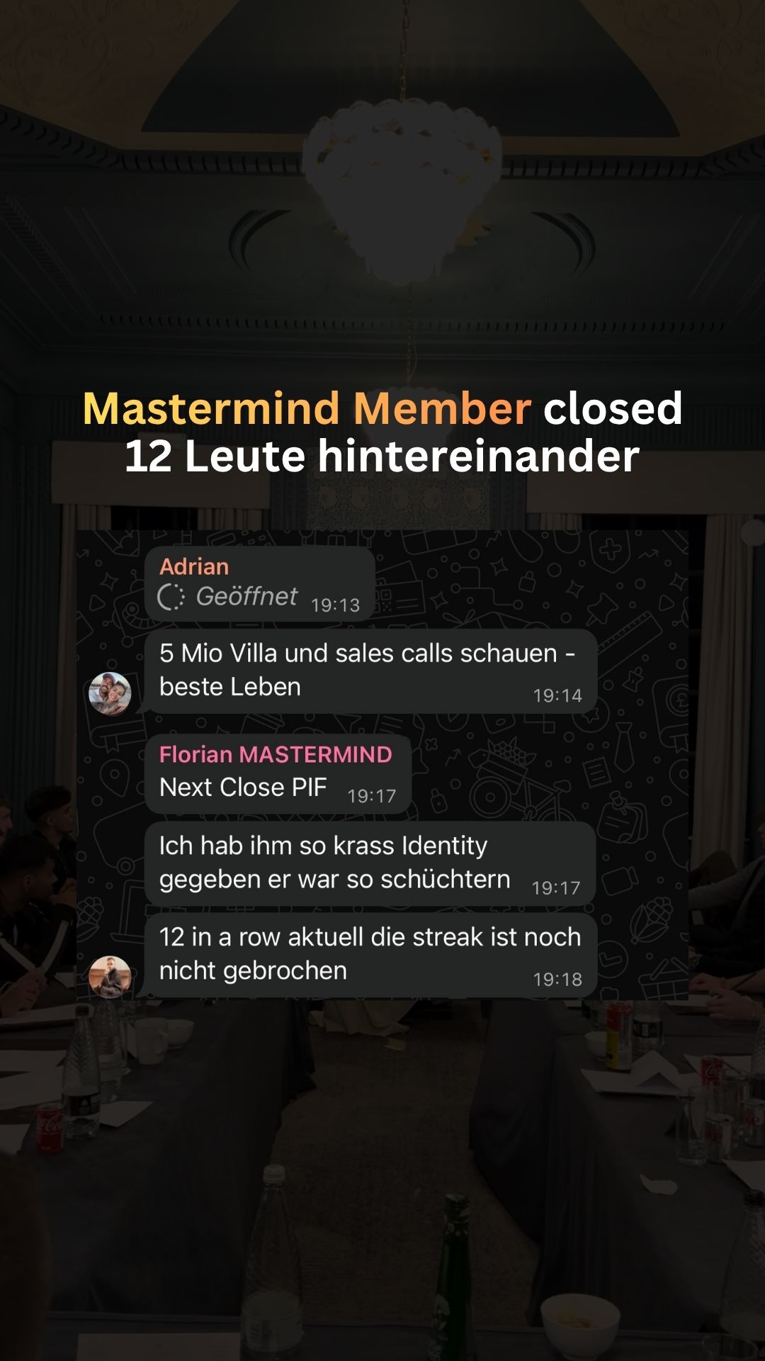 Florian 12 Closes hintereinander Streak